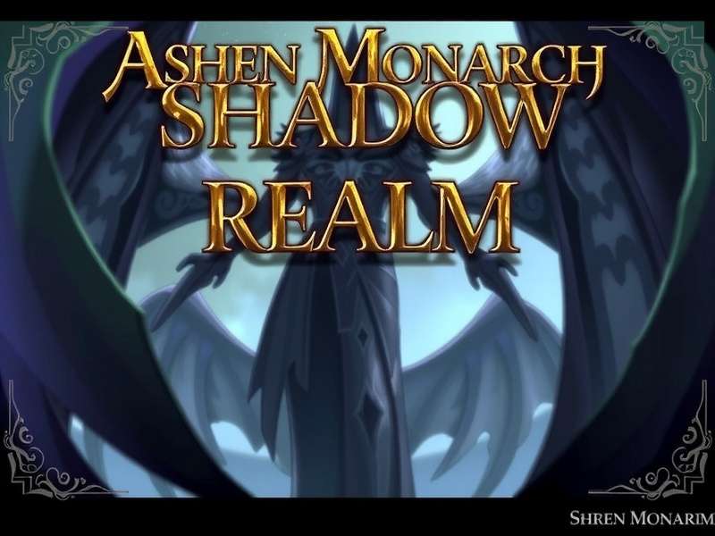 Ashen Monarch Shadow Realm Game Banner